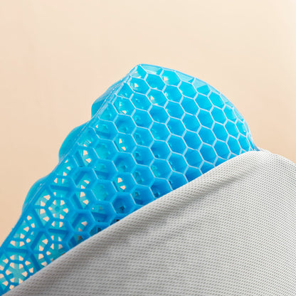 Innovagoods Gel Lumbar Cushion With Removable Cover Glushion Innovagoods