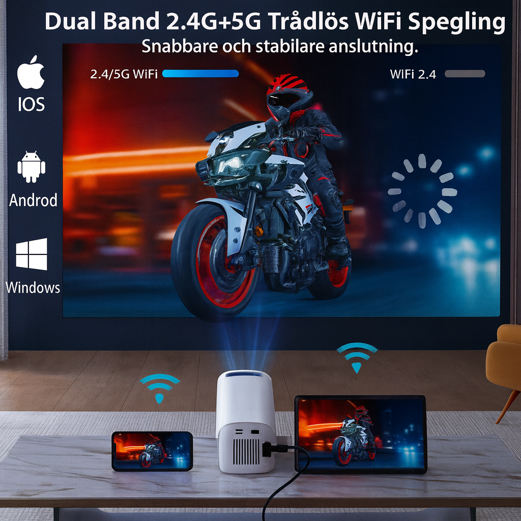 VisionX™ Bioupplevelse i HD & 4K
