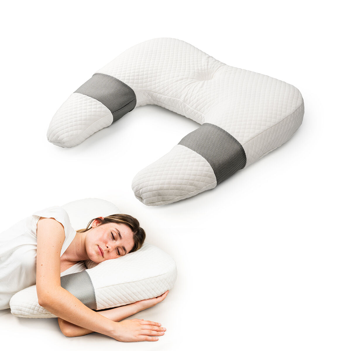 Innovagoods Multifunction Ergonomic Pillow Ullow Innovagoods